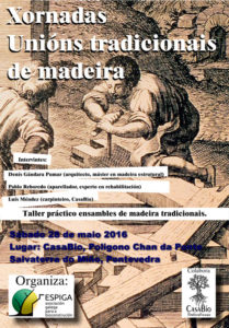 Xornadas sobre Unións Tradicionais de Madeira